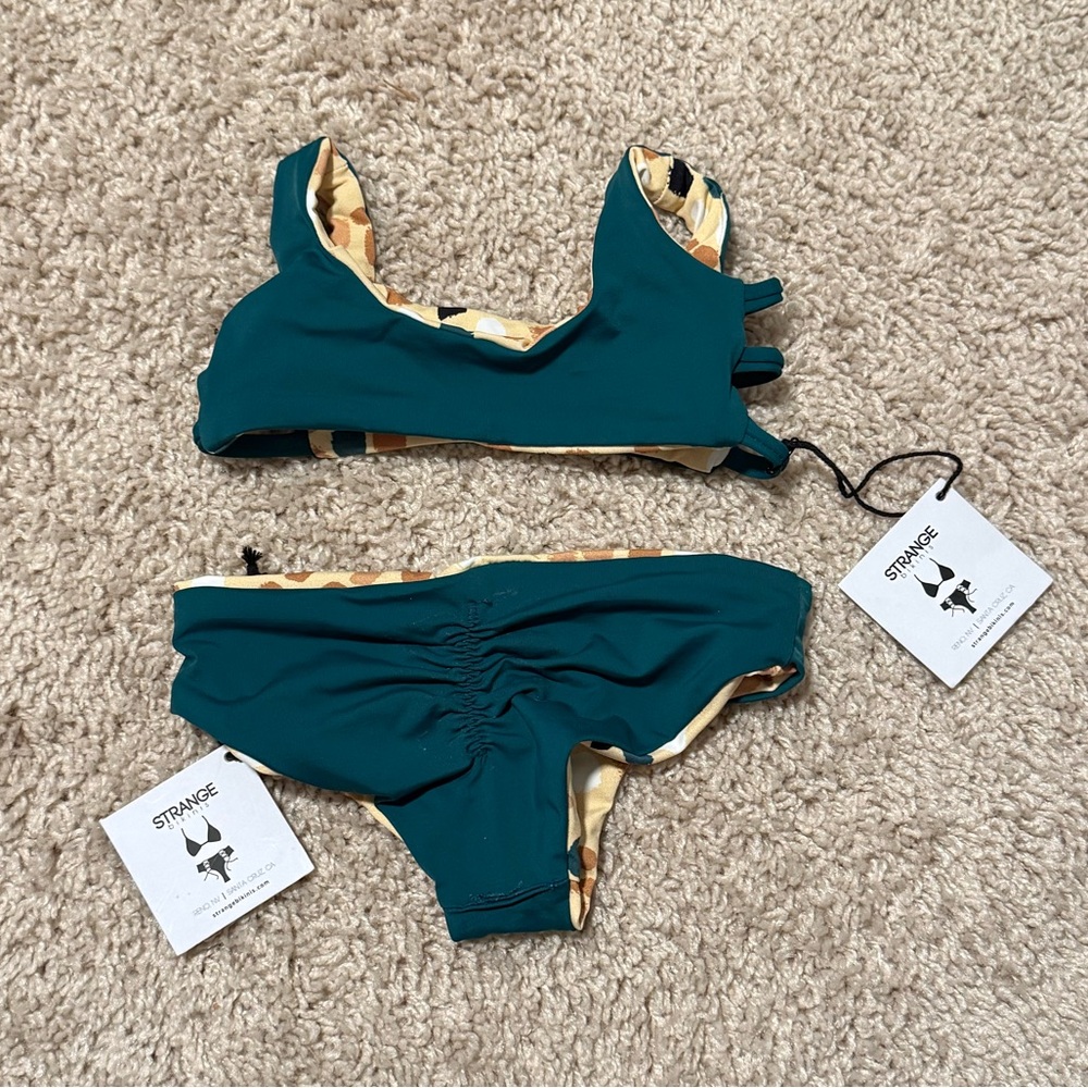 Reversible Strange bikini, 2T